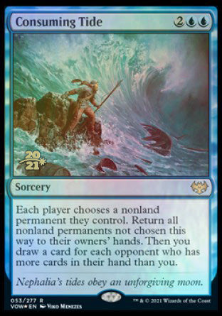 Consuming Tide [Innistrad: Crimson Vow Prerelease Promos] | Dumpster Cat Games