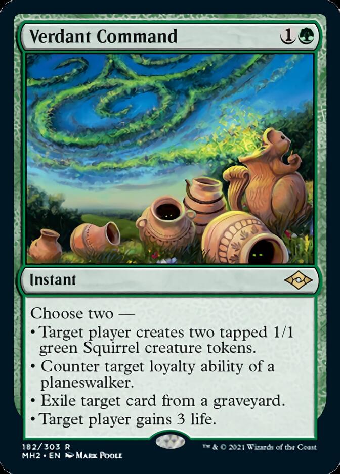 Verdant Command [Modern Horizons 2] | Dumpster Cat Games