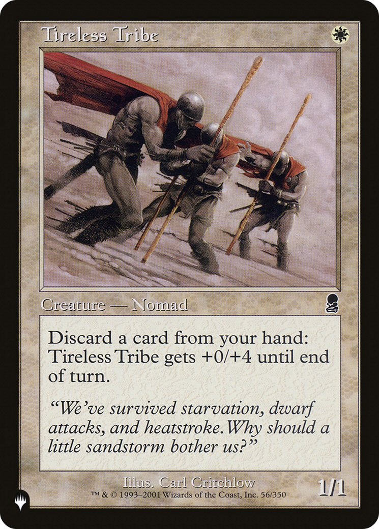 Tireless Tribe [The List] | Dumpster Cat Games