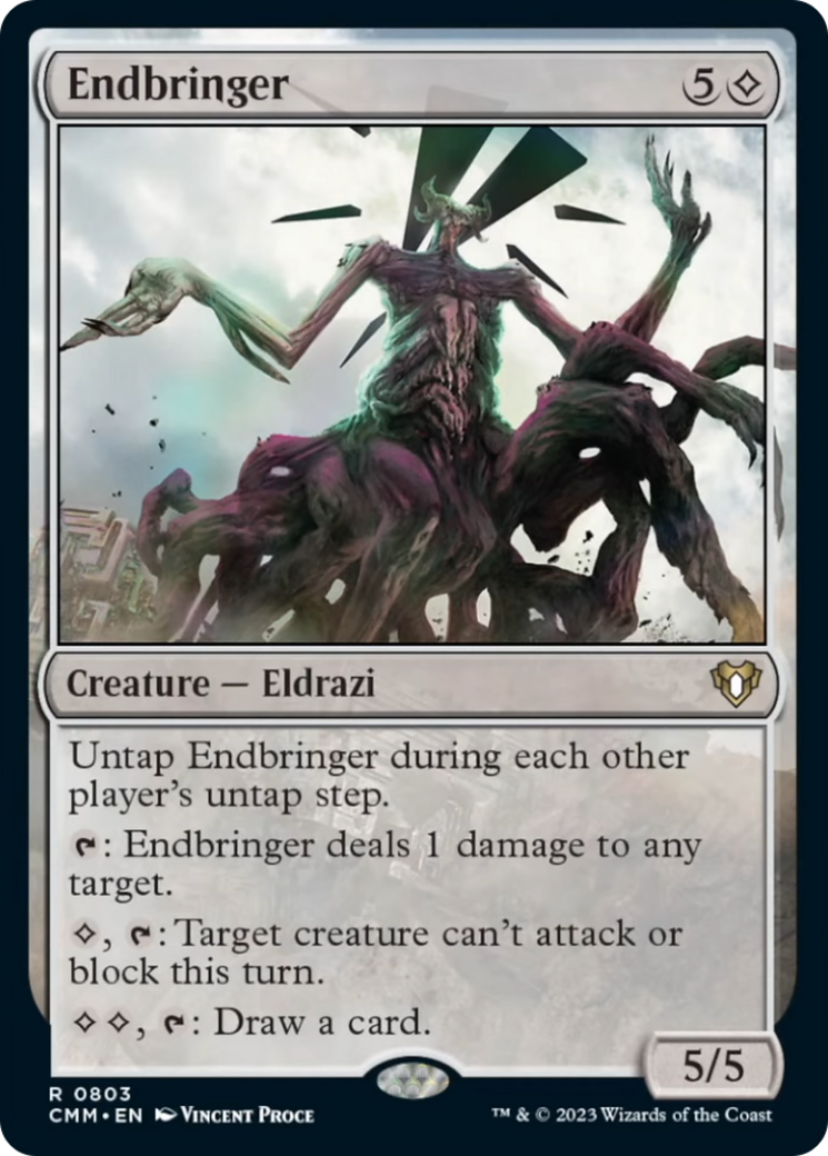 Endbringer [Commander Masters] | Dumpster Cat Games
