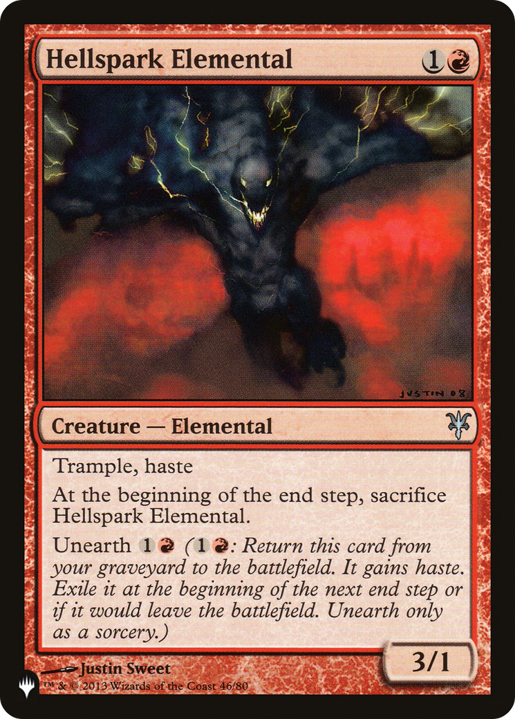 Hellspark Elemental [The List] | Dumpster Cat Games