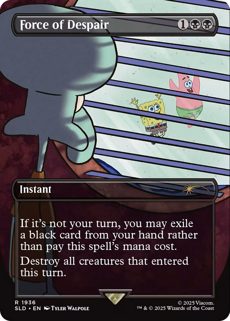 Force of Despair [Secret Lair Drop Series] | Dumpster Cat Games