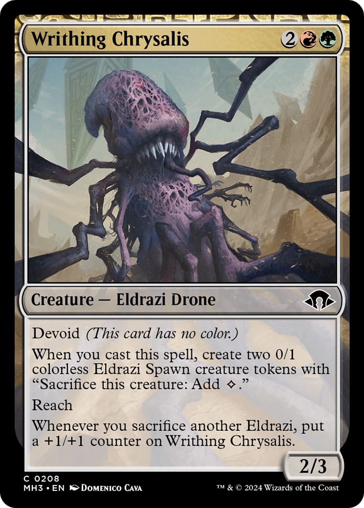 Writhing Chrysalis [Modern Horizons 3] | Dumpster Cat Games