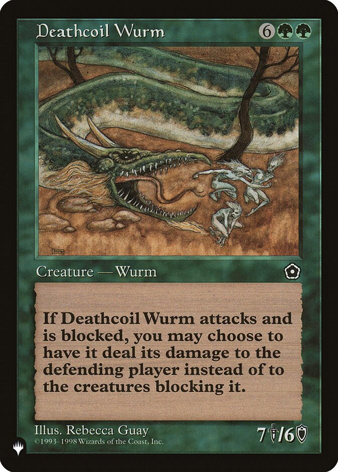 Deathcoil Wurm [The List] | Dumpster Cat Games