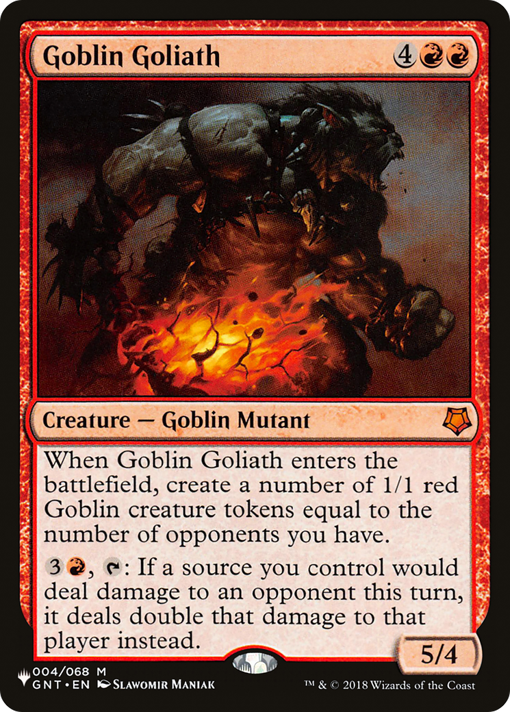 Goblin Goliath [The List] | Dumpster Cat Games