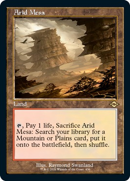 Arid Mesa (Retro Foil Etched) [Modern Horizons 2] | Dumpster Cat Games