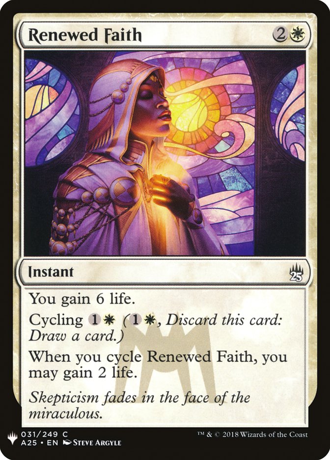Renewed Faith [Mystery Booster] | Dumpster Cat Games
