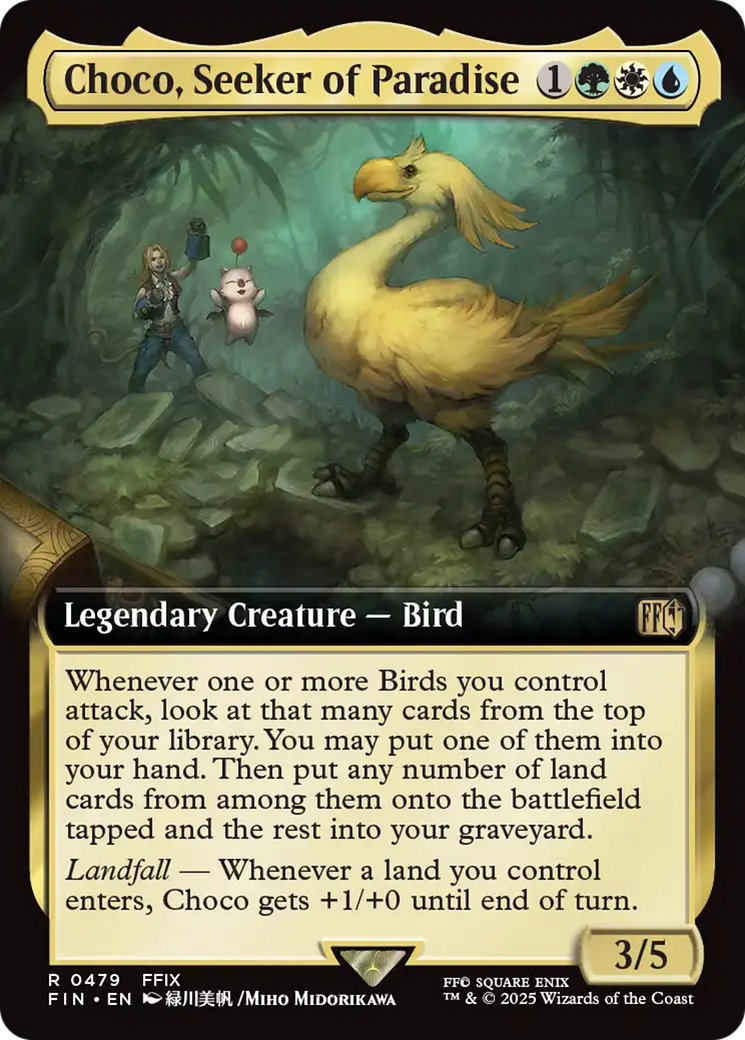 Choco, Seeker of Paradise (Extended Art) [FINAL FANTASY] | Dumpster Cat Games