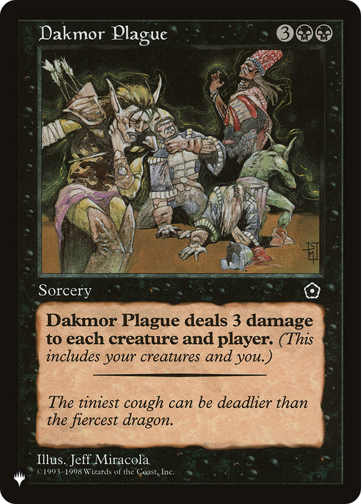 Dakmor Plague [The List] | Dumpster Cat Games