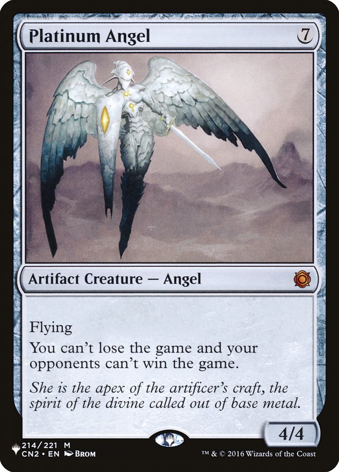 Platinum Angel [The List] | Dumpster Cat Games