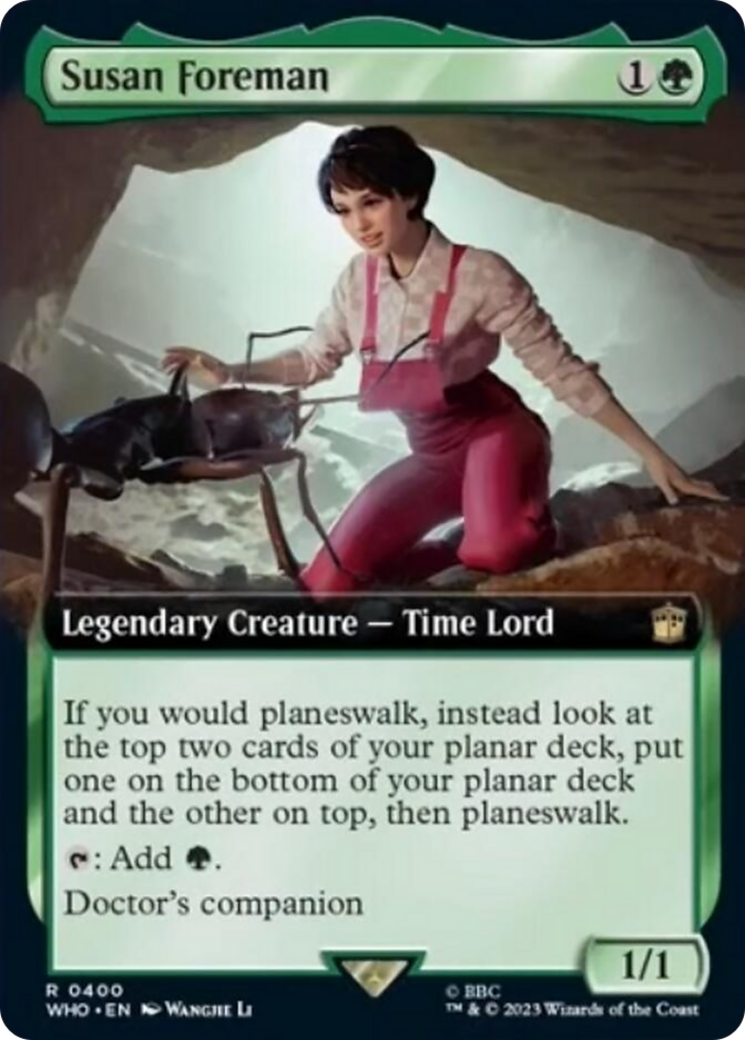 Susan Foreman (Extended Art) [Doctor Who] | Dumpster Cat Games