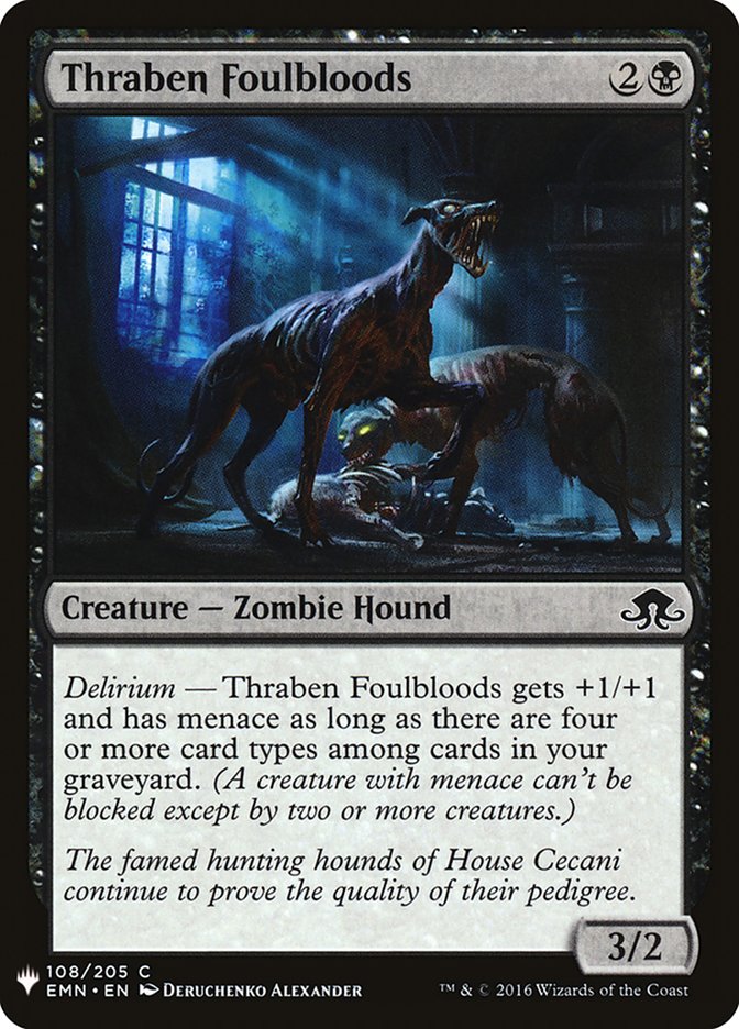 Thraben Foulbloods [Mystery Booster] | Dumpster Cat Games