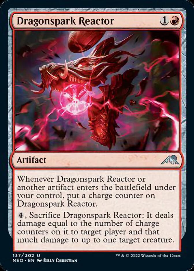 Dragonspark Reactor [Kamigawa: Neon Dynasty] | Dumpster Cat Games