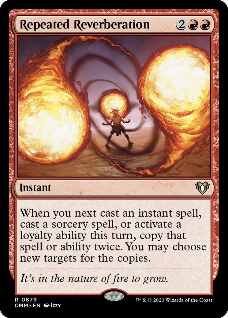 Repeated Reverberation [Commander Masters] | Dumpster Cat Games