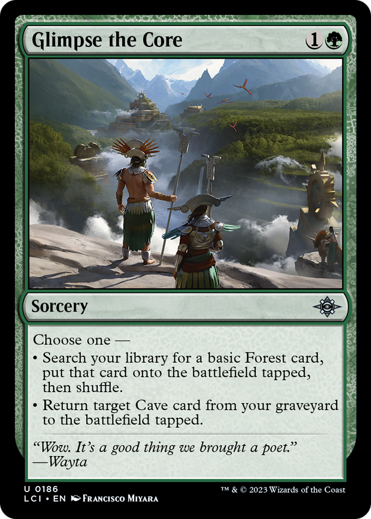 Glimpse the Core [The Lost Caverns of Ixalan] | Dumpster Cat Games