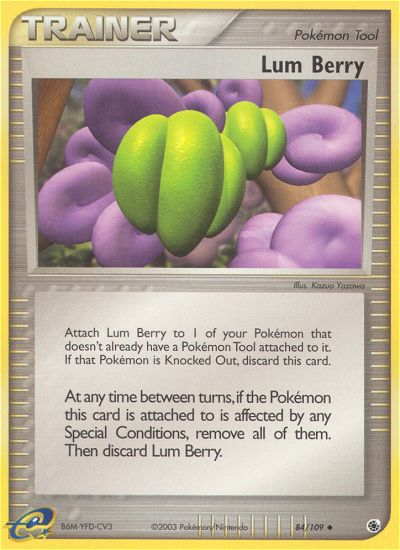 Lum Berry (84/109) [EX: Ruby & Sapphire] | Dumpster Cat Games