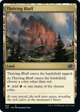 Thriving Bluff [Jumpstart 2022] | Dumpster Cat Games