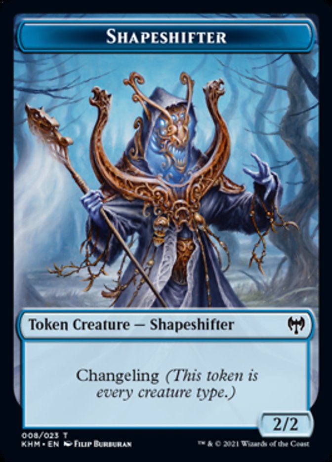 Shapeshifter Token [Kaldheim Tokens] | Dumpster Cat Games