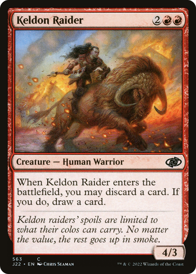 Keldon Raider [Jumpstart 2022] | Dumpster Cat Games
