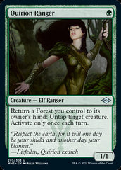 Quirion Ranger (Foil Etched) [Modern Horizons 2] | Dumpster Cat Games