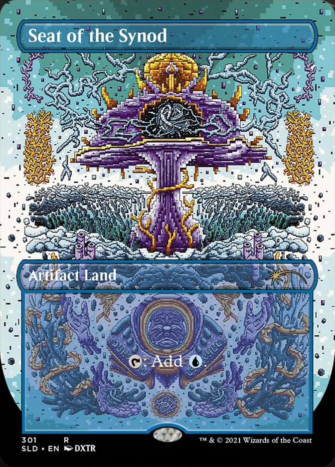 Seat of the Synod (Borderless) [Secret Lair Drop Series] | Dumpster Cat Games