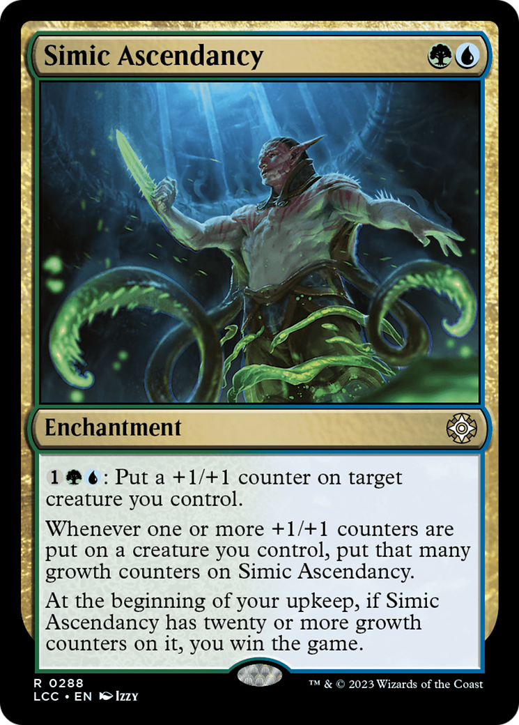 Simic Ascendancy [The Lost Caverns of Ixalan Commander] | Dumpster Cat Games