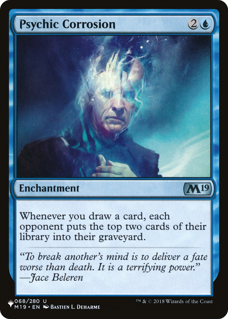 Psychic Corrosion [The List] | Dumpster Cat Games