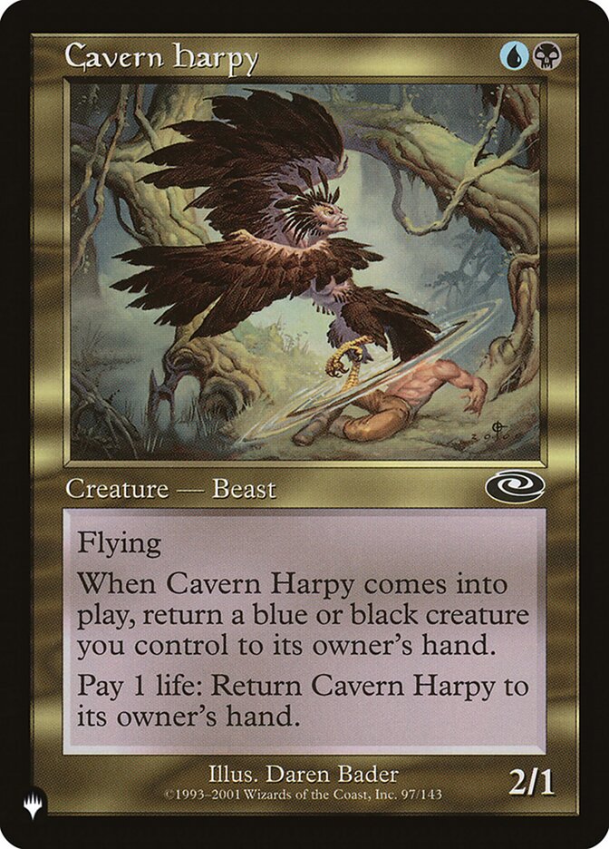 Cavern Harpy [The List] | Dumpster Cat Games