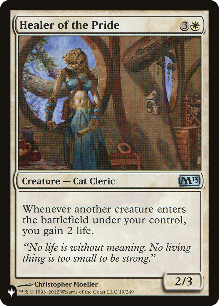 Healer of the Pride [The List] | Dumpster Cat Games