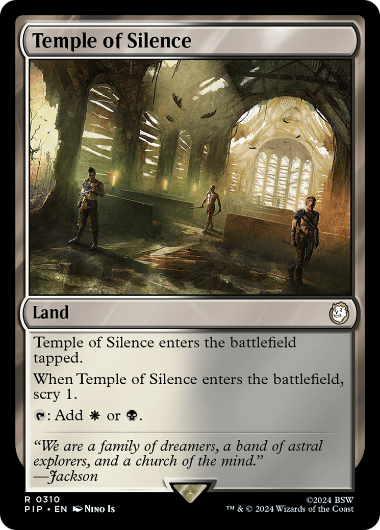 Temple of Silence [Fallout] | Dumpster Cat Games