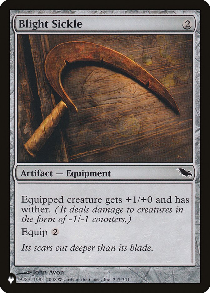 Blight Sickle [The List] | Dumpster Cat Games