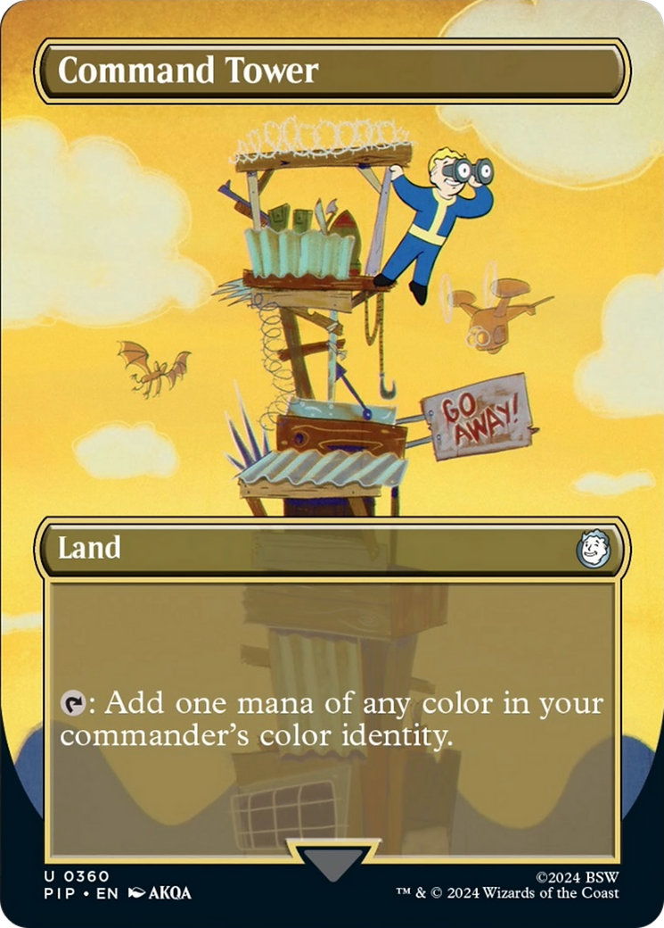 Command Tower (Borderless) [Fallout] | Dumpster Cat Games