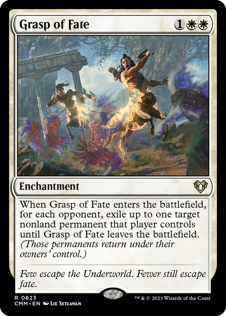 Grasp of Fate [Commander Masters] | Dumpster Cat Games