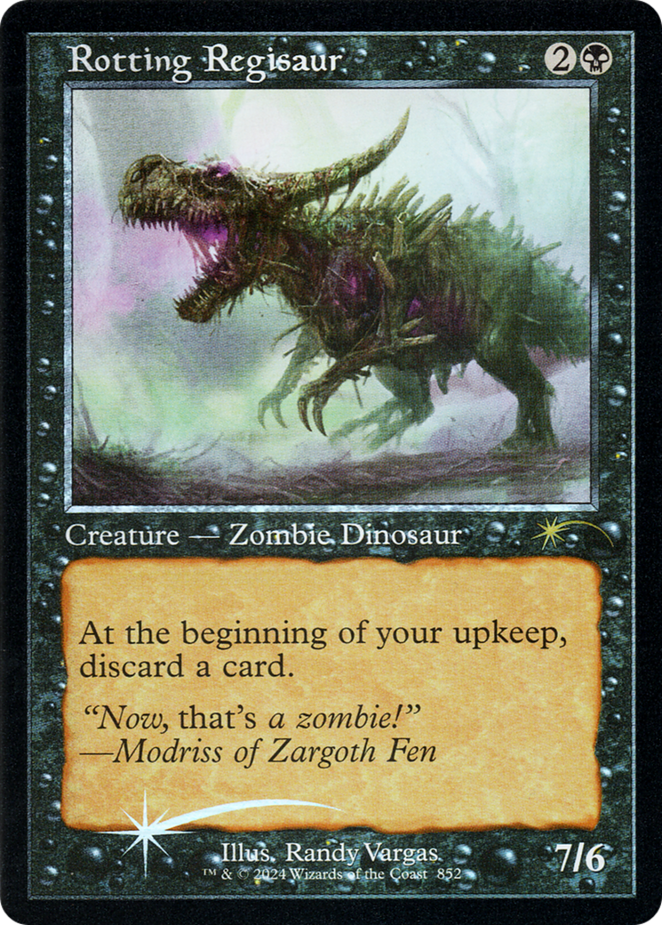 Rotting Regisaur (Retro Frame) [Secret Lair Drop Series] | Dumpster Cat Games