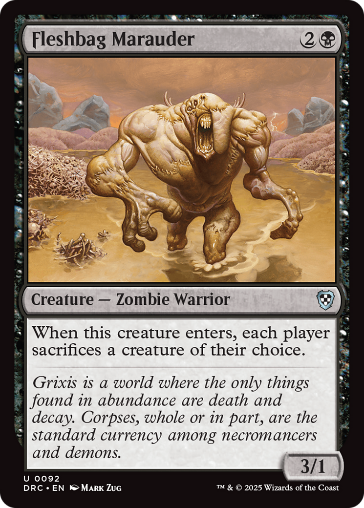 Fleshbag Marauder [Aetherdrift Commander] | Dumpster Cat Games