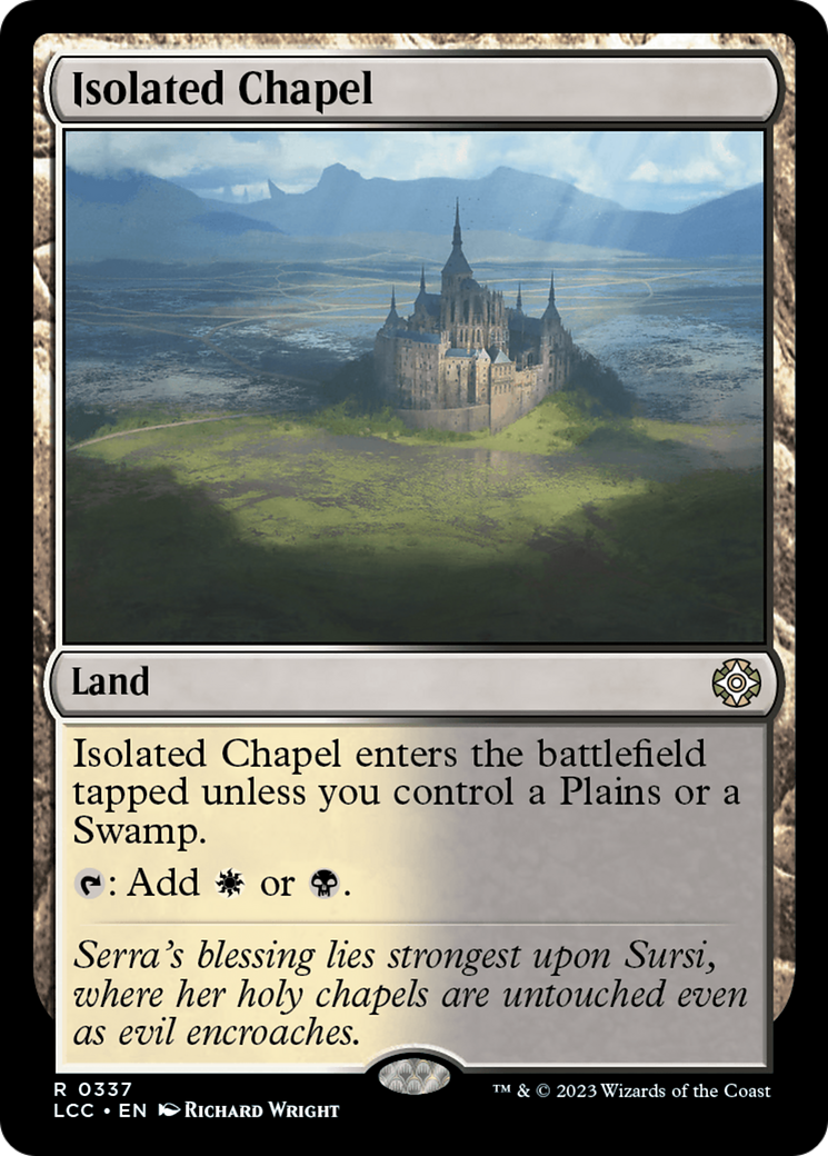 Isolated Chapel [The Lost Caverns of Ixalan Commander] | Dumpster Cat Games