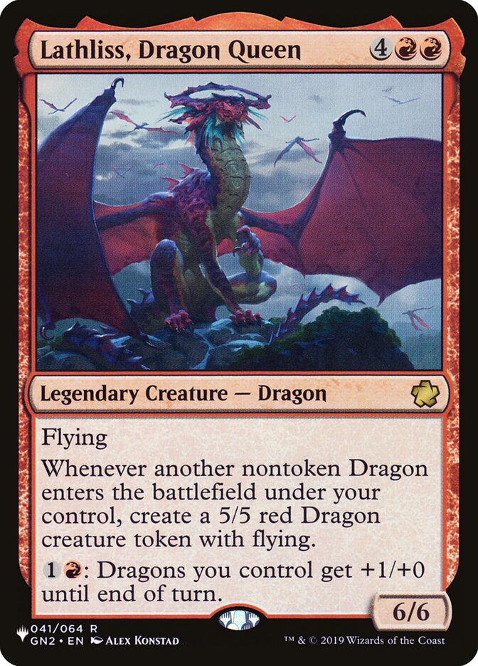 Lathliss, Dragon Queen [The List] | Dumpster Cat Games