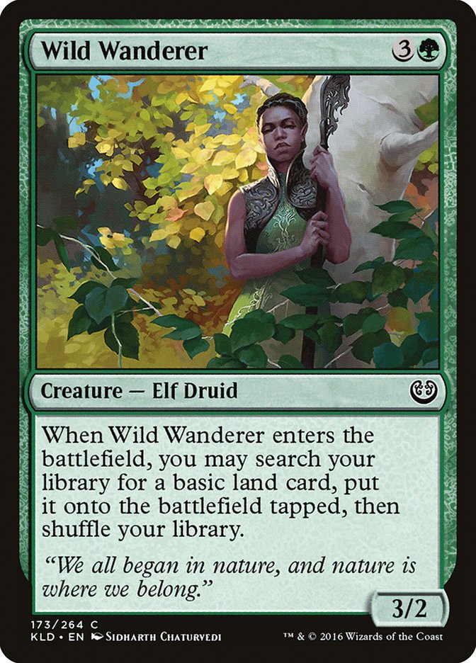 Wild Wanderer [Kaladesh] | Dumpster Cat Games