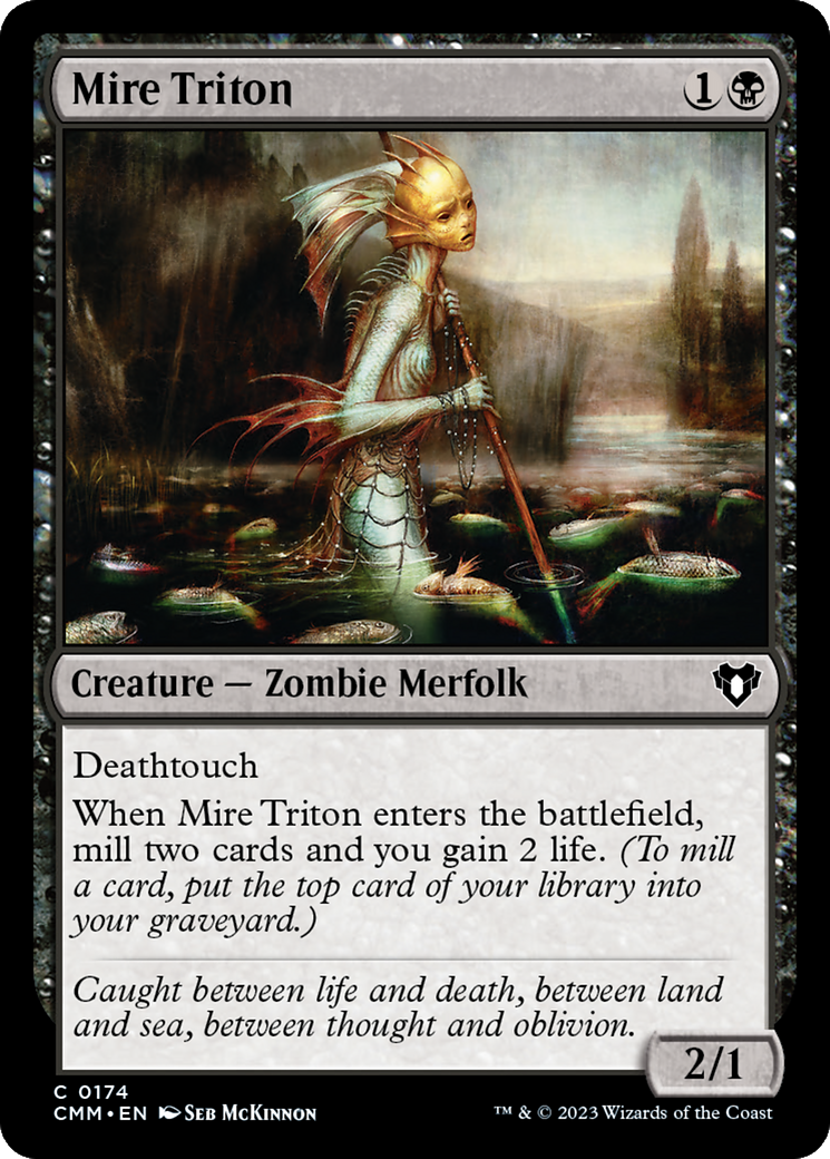Mire Triton [Commander Masters] | Dumpster Cat Games