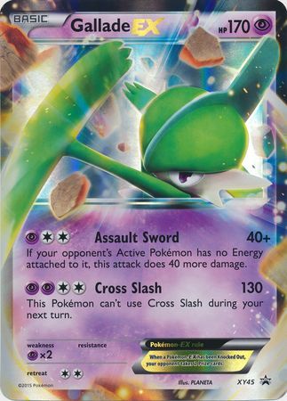 Gallade EX (XY45) (Jumbo Card) [XY: Black Star Promos] | Dumpster Cat Games