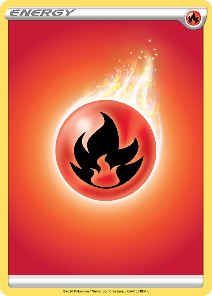 Fire Energy [Sword & Shield: Base Set] | Dumpster Cat Games