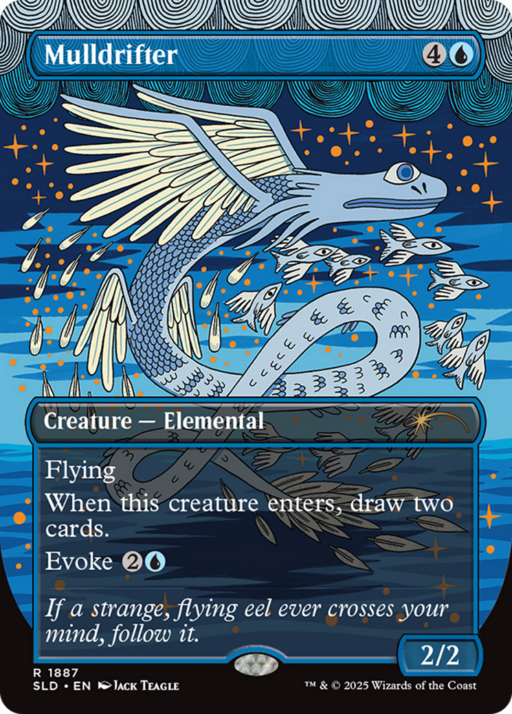 Mulldrifter (Rainbow Foil) [Secret Lair Drop Series] | Dumpster Cat Games