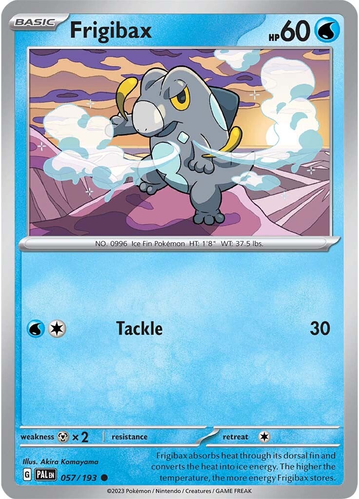 Frigibax (057/193) [Scarlet & Violet: Paldea Evolved] | Dumpster Cat Games