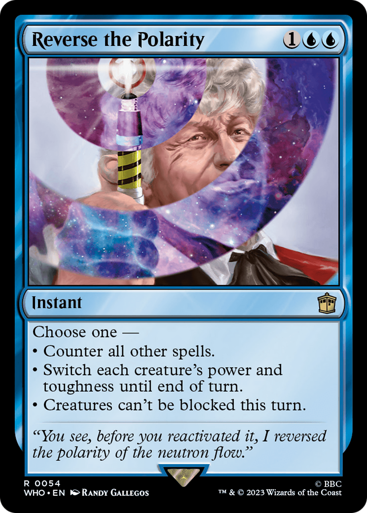 Reverse the Polarity [Doctor Who] | Dumpster Cat Games