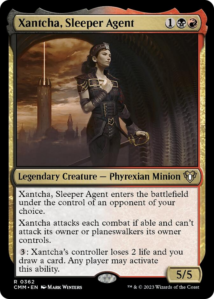 Xantcha, Sleeper Agent [Commander Masters] | Dumpster Cat Games