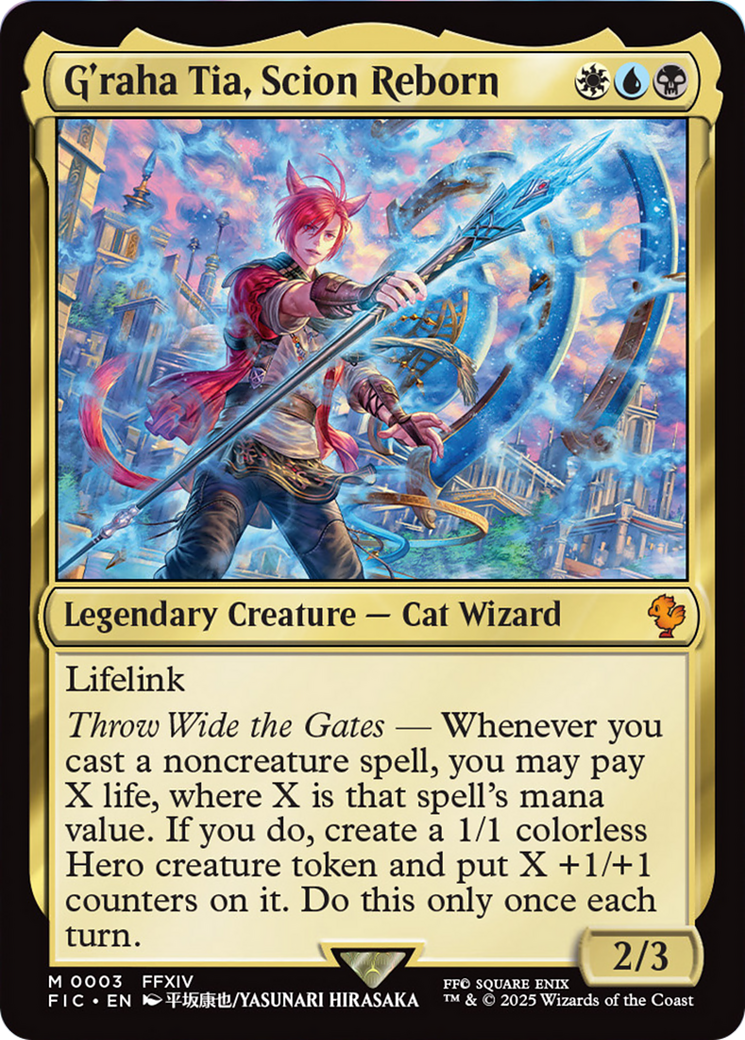 G'raha Tia, Scion Reborn [FINAL FANTASY Commander] | Dumpster Cat Games