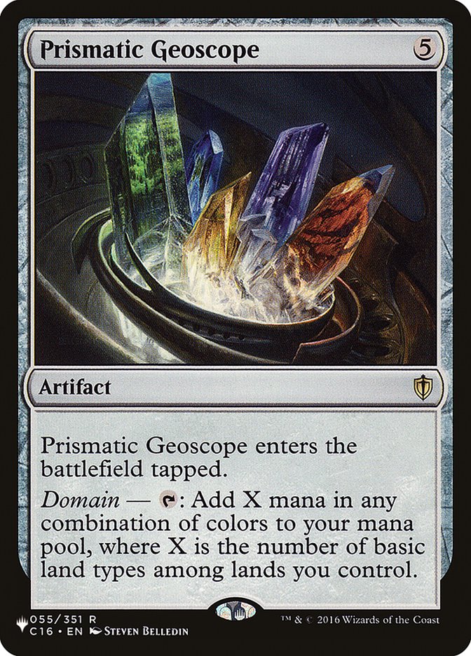 Prismatic Geoscope [The List] | Dumpster Cat Games
