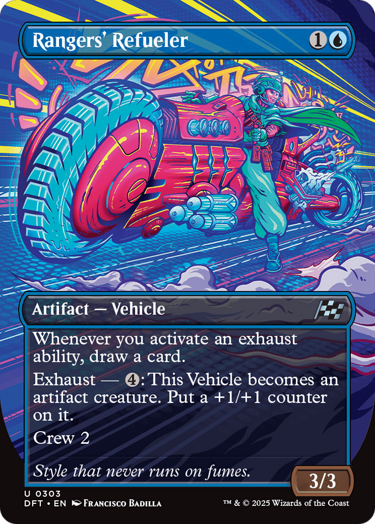 Rangers' Refueler (Borderless) [Aetherdrift] | Dumpster Cat Games