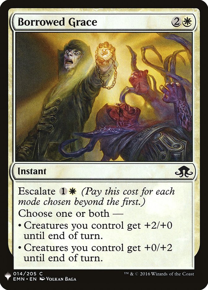 Borrowed Grace [Mystery Booster] | Dumpster Cat Games