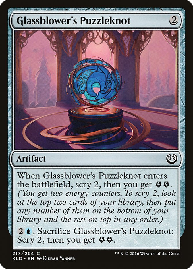Glassblower's Puzzleknot [Kaladesh] | Dumpster Cat Games
